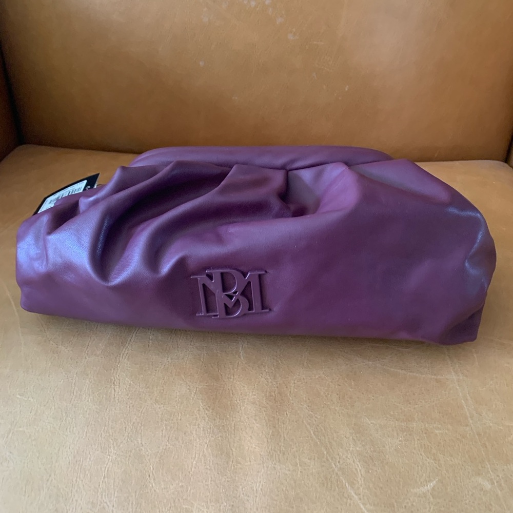 Badgley Mischka Purple Clutch Bag